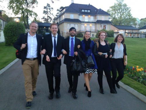 Per, K-G, Shahyan, Åsa, Anna and Anna of the SWYAA-Sweden are heading for new discoveries
